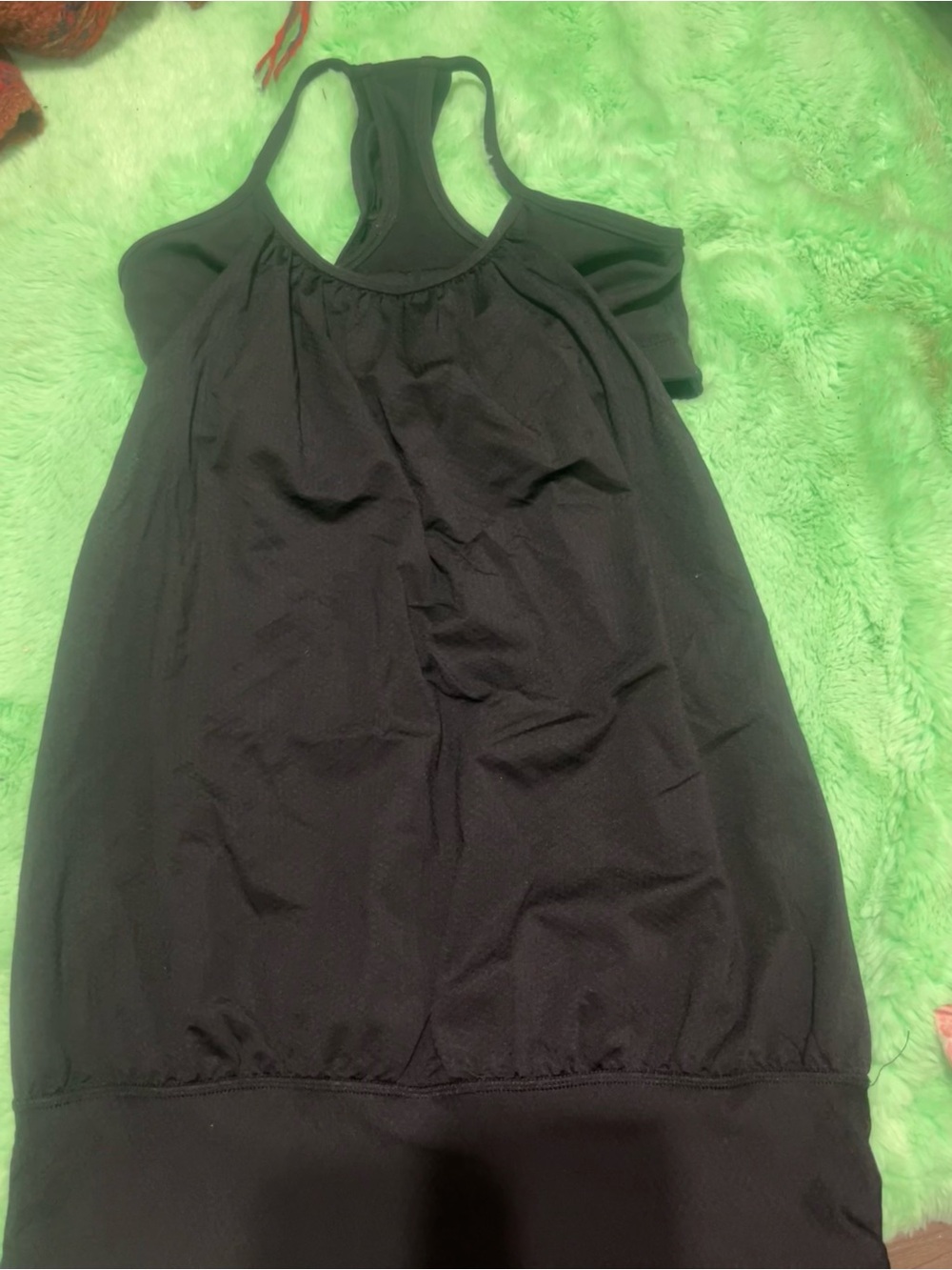 lululemon athletica Black Racerback Tank